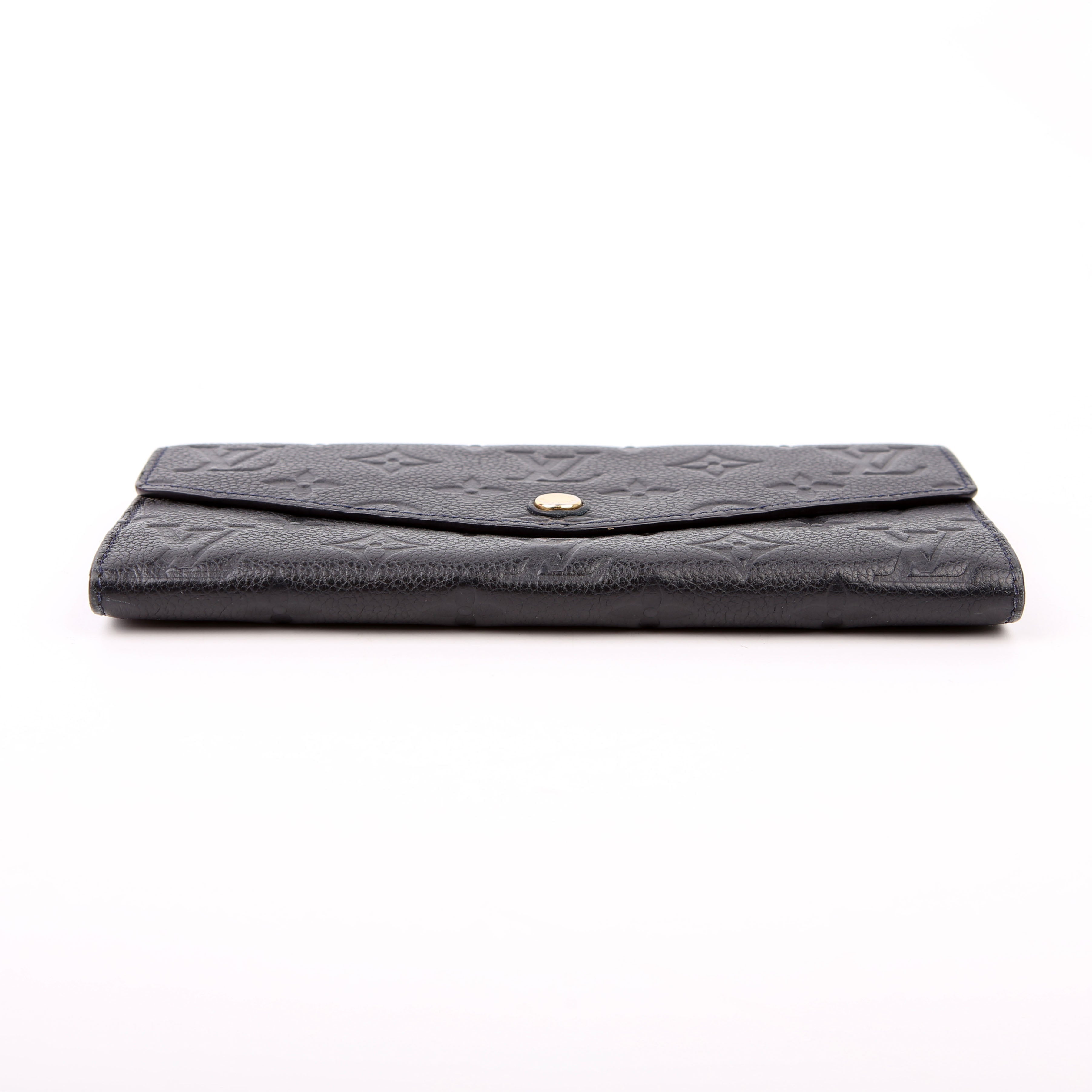 Josephine Wallet Empreinte Black