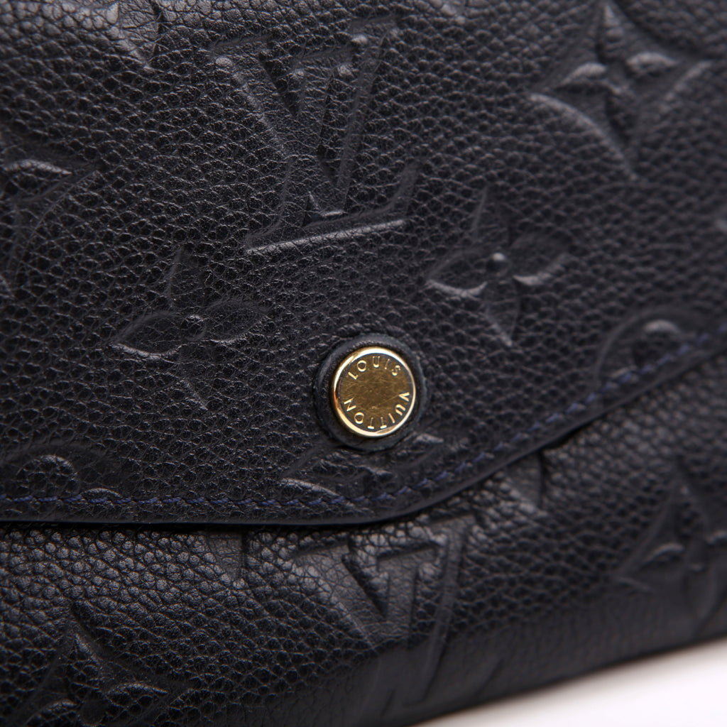 Josephine Wallet Empreinte Black