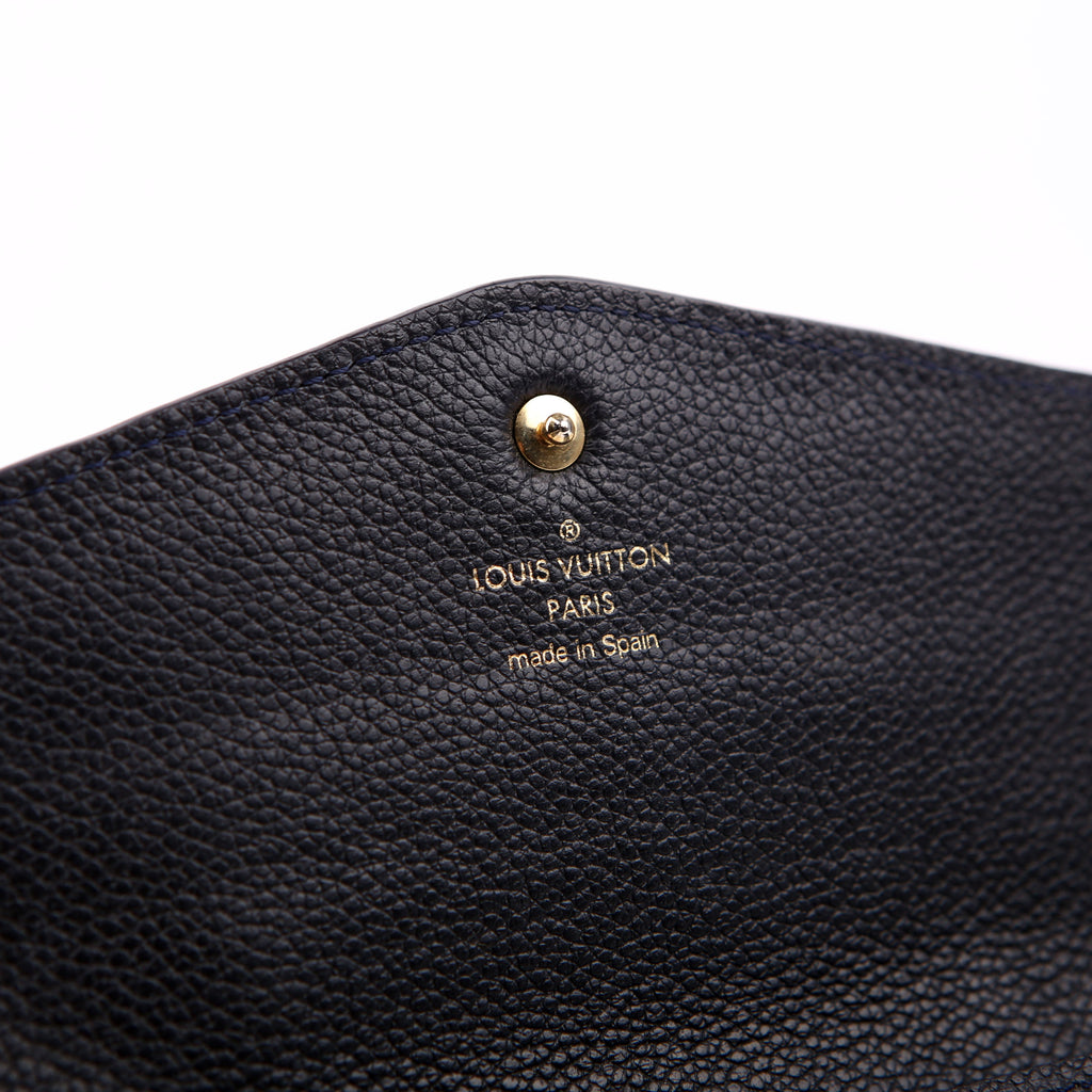 Josephine Wallet Empreinte Black