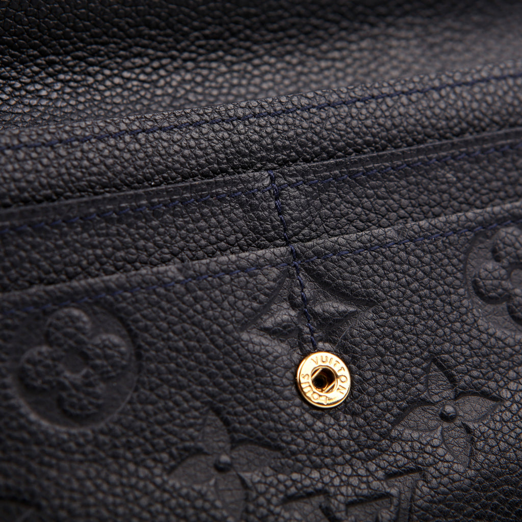 Josephine Wallet Empreinte Black