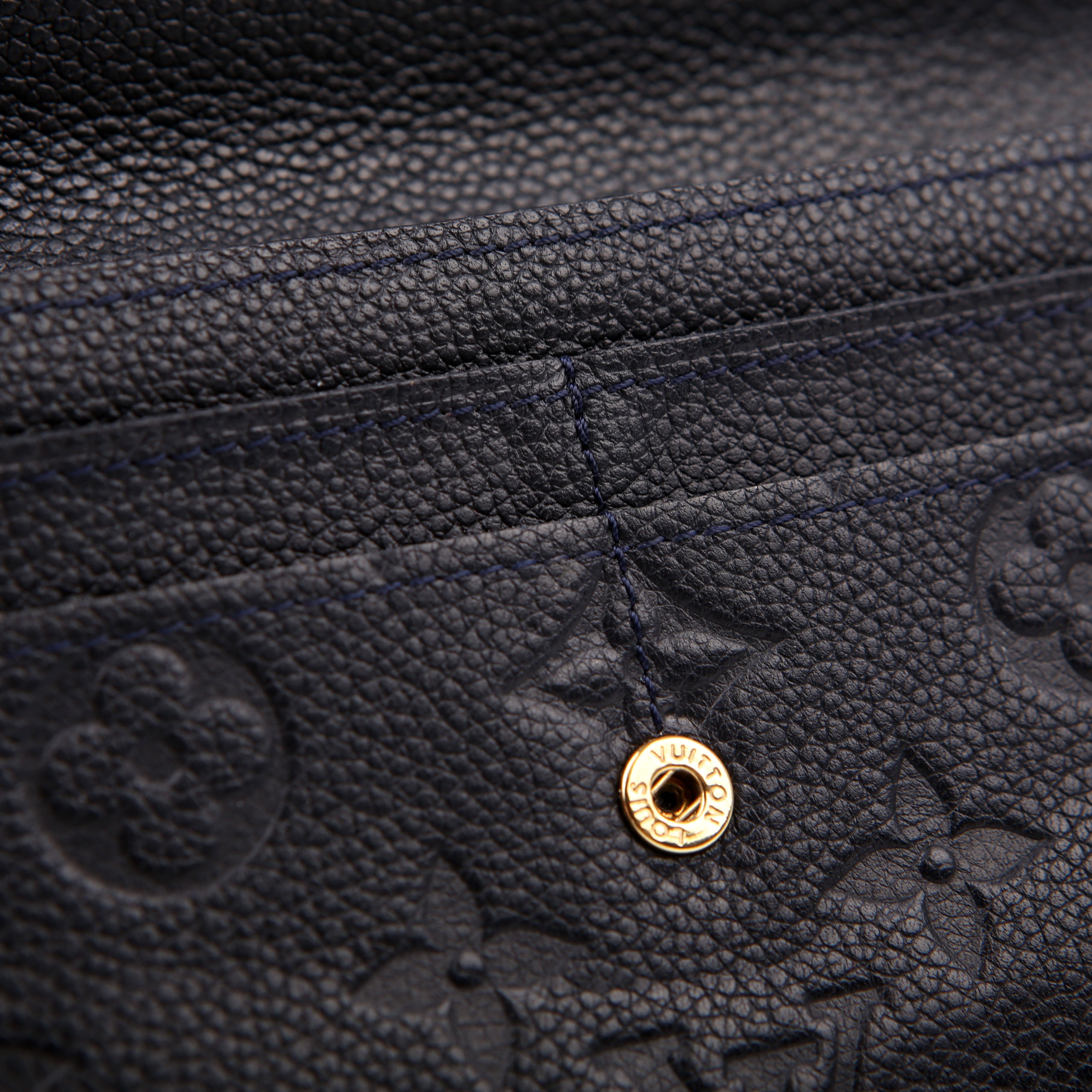 Josephine Wallet Empreinte Black