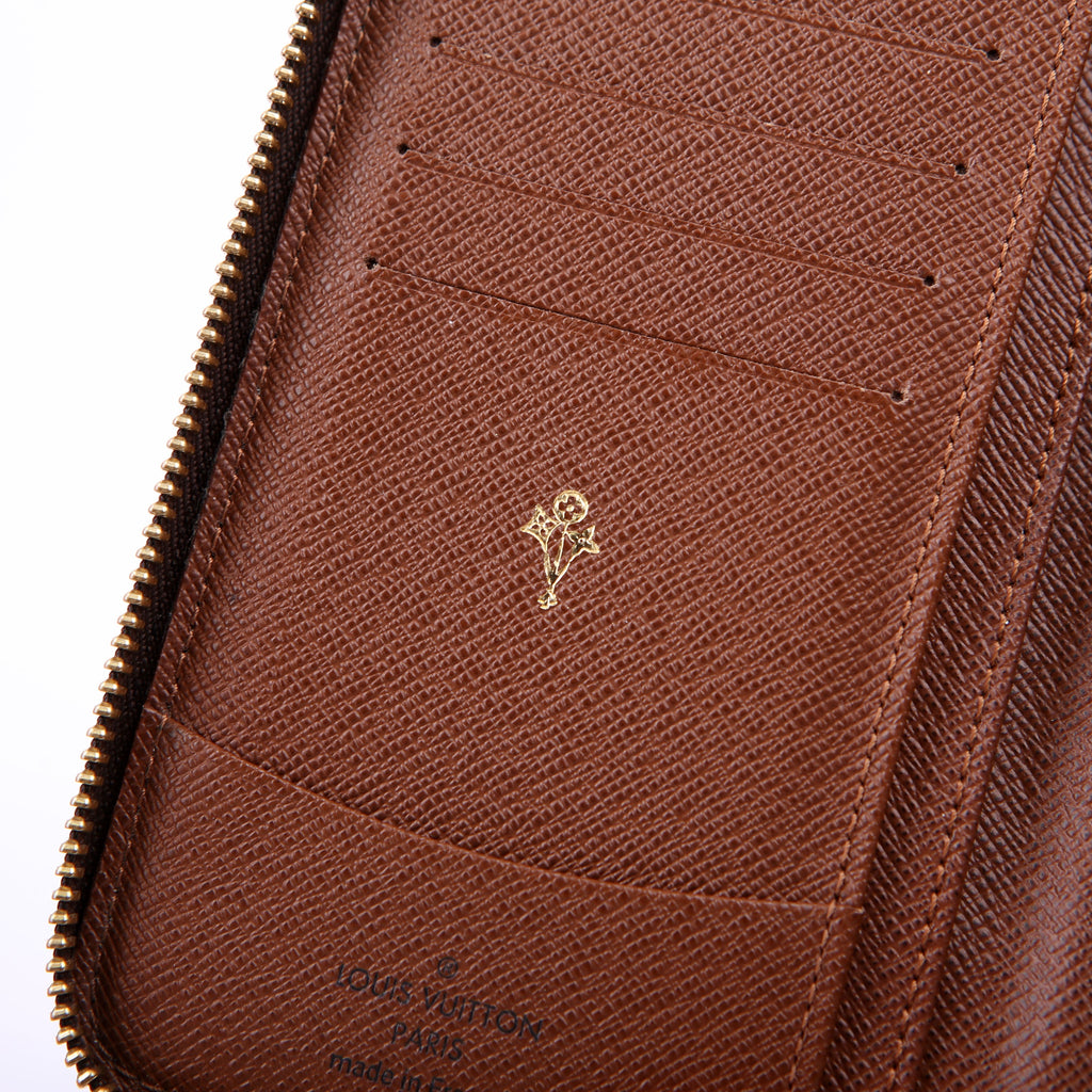 Zippy Compact Wallet Monogram