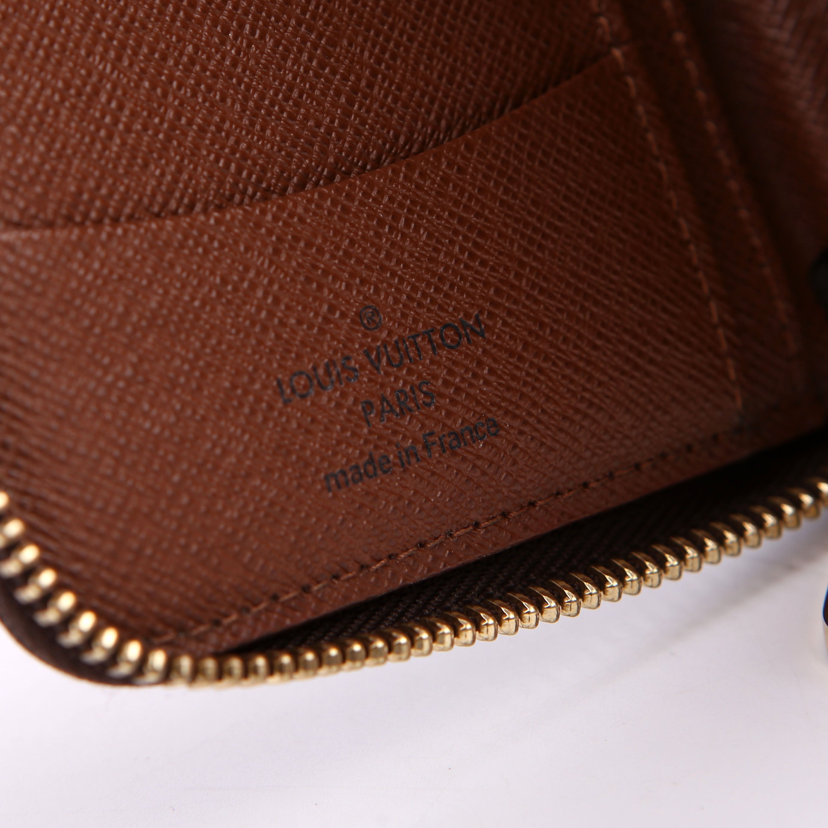 Zippy Compact Wallet Monogram