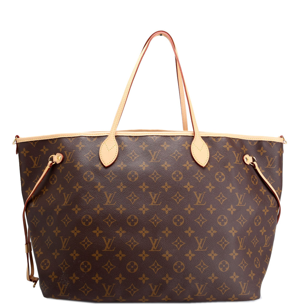 Neverfull GM Monogram Stamped Bando Inside Out