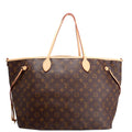 Neverfull GM Monogram Stamped Bando Inside Out