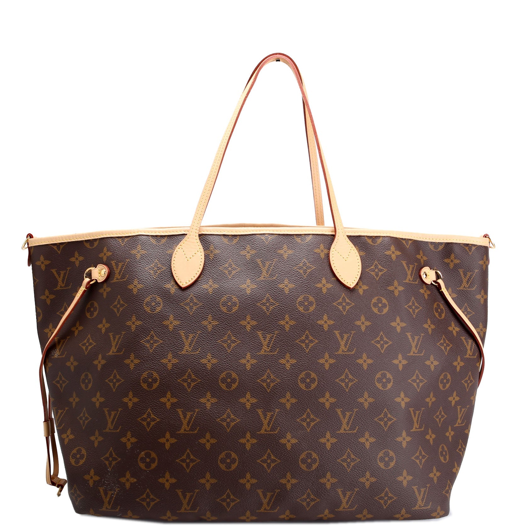 Neverfull GM Monogram Stamped Bando Inside Out