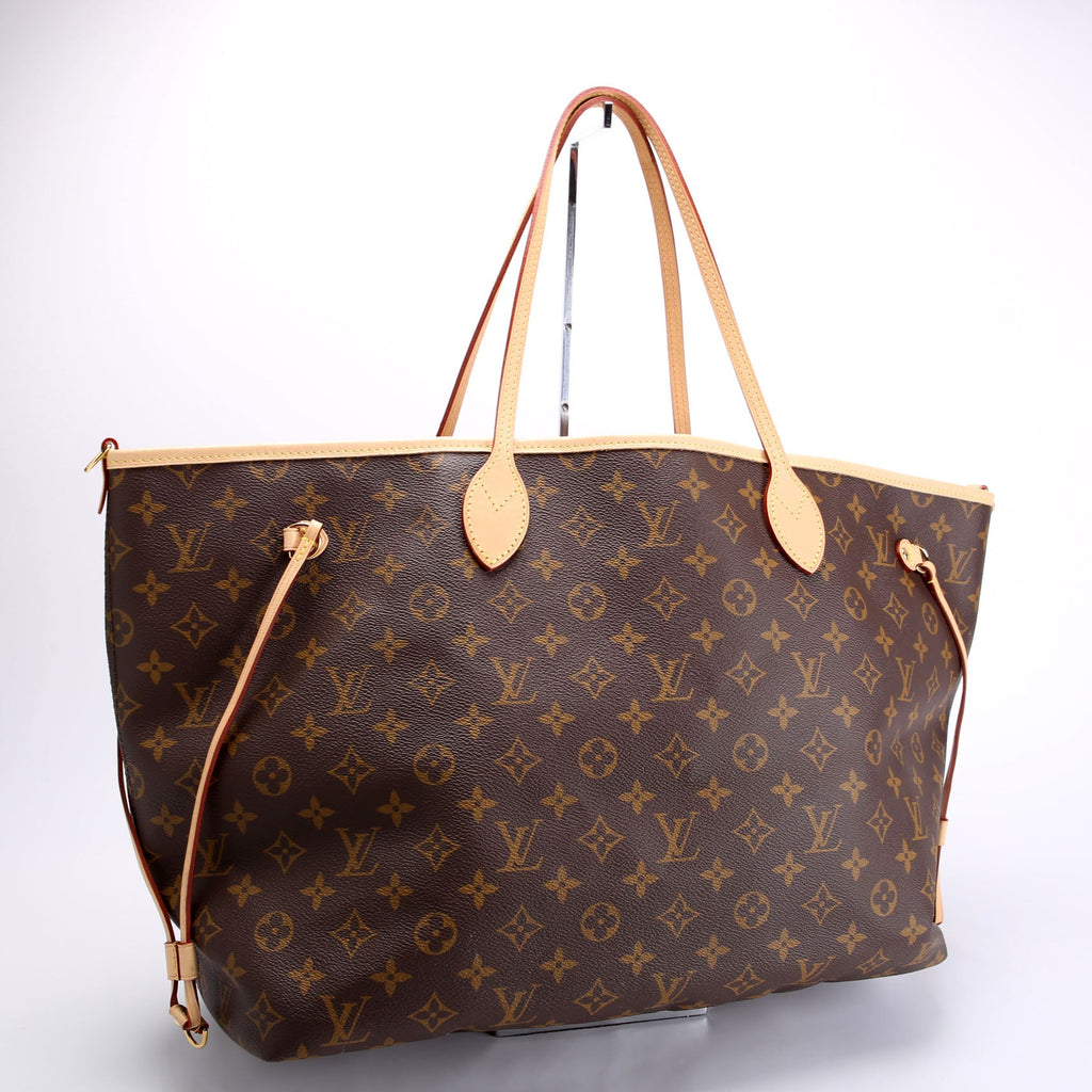 Neverfull GM Monogram Stamped Bando Inside Out
