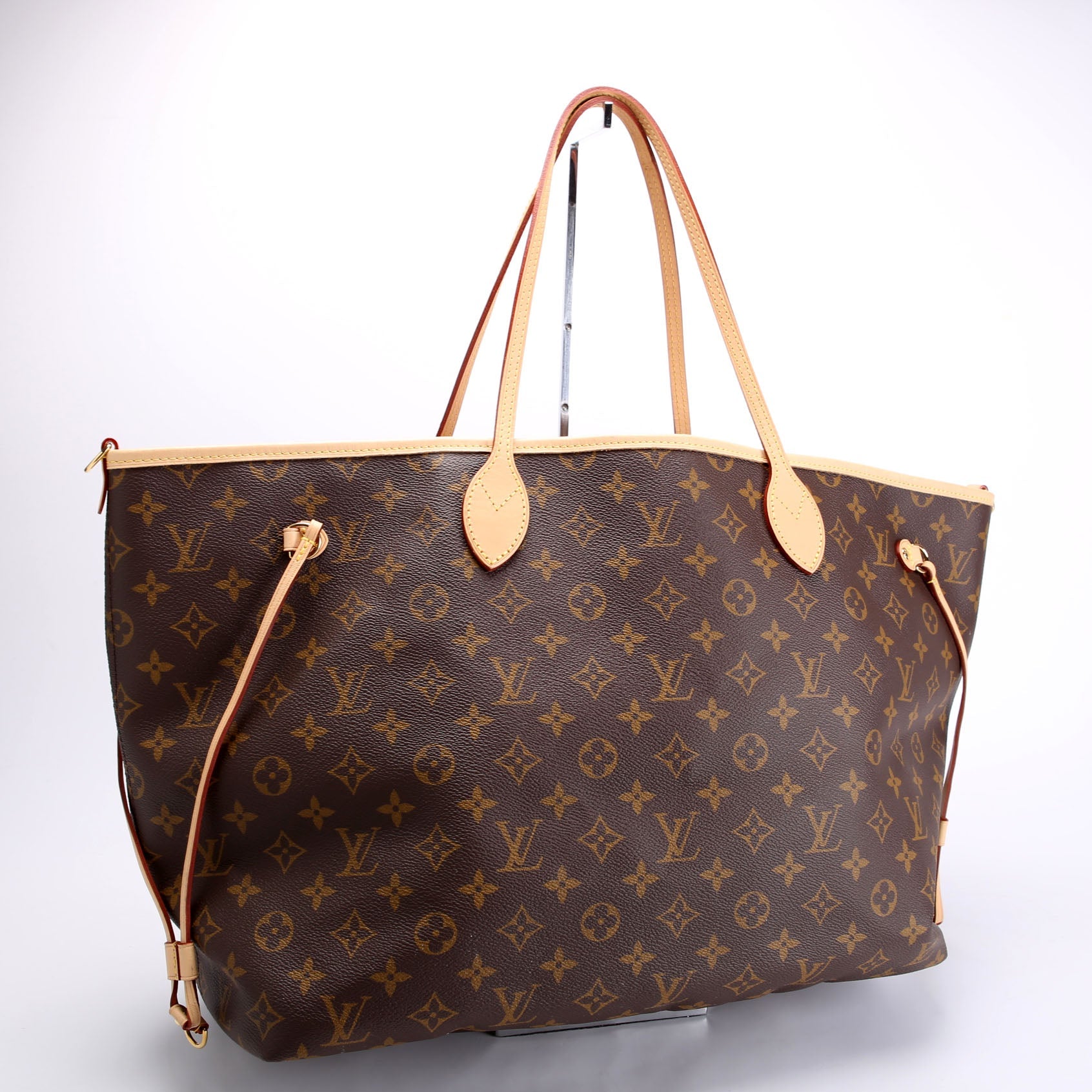 Neverfull GM Monogram Stamped Bando Inside Out