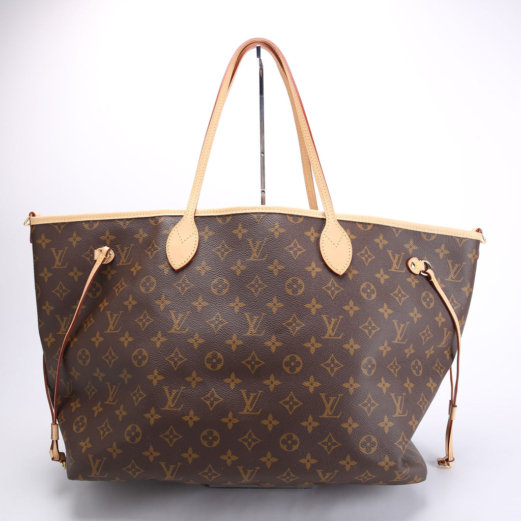 Neverfull GM Monogram Stamped Bando Inside Out