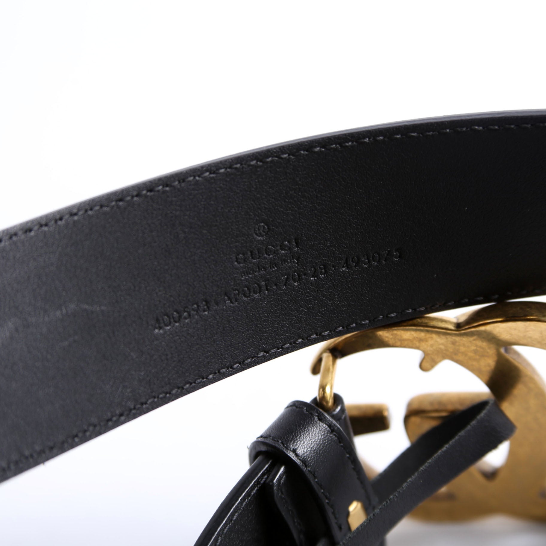 Gucci 400593 Marmont GG Leather Size 70/28