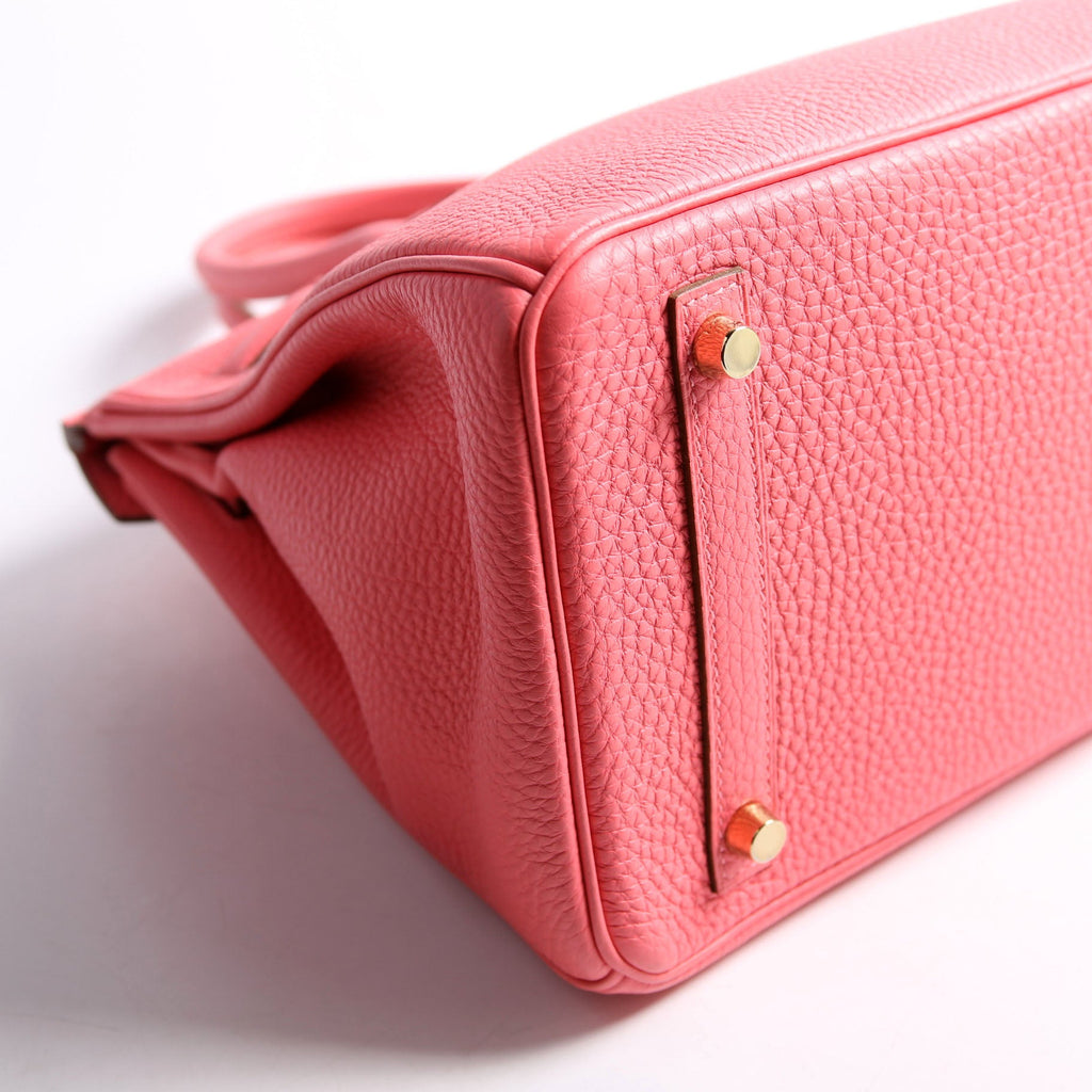 Togo Birkin 30 Rose Lip Stick/Gold