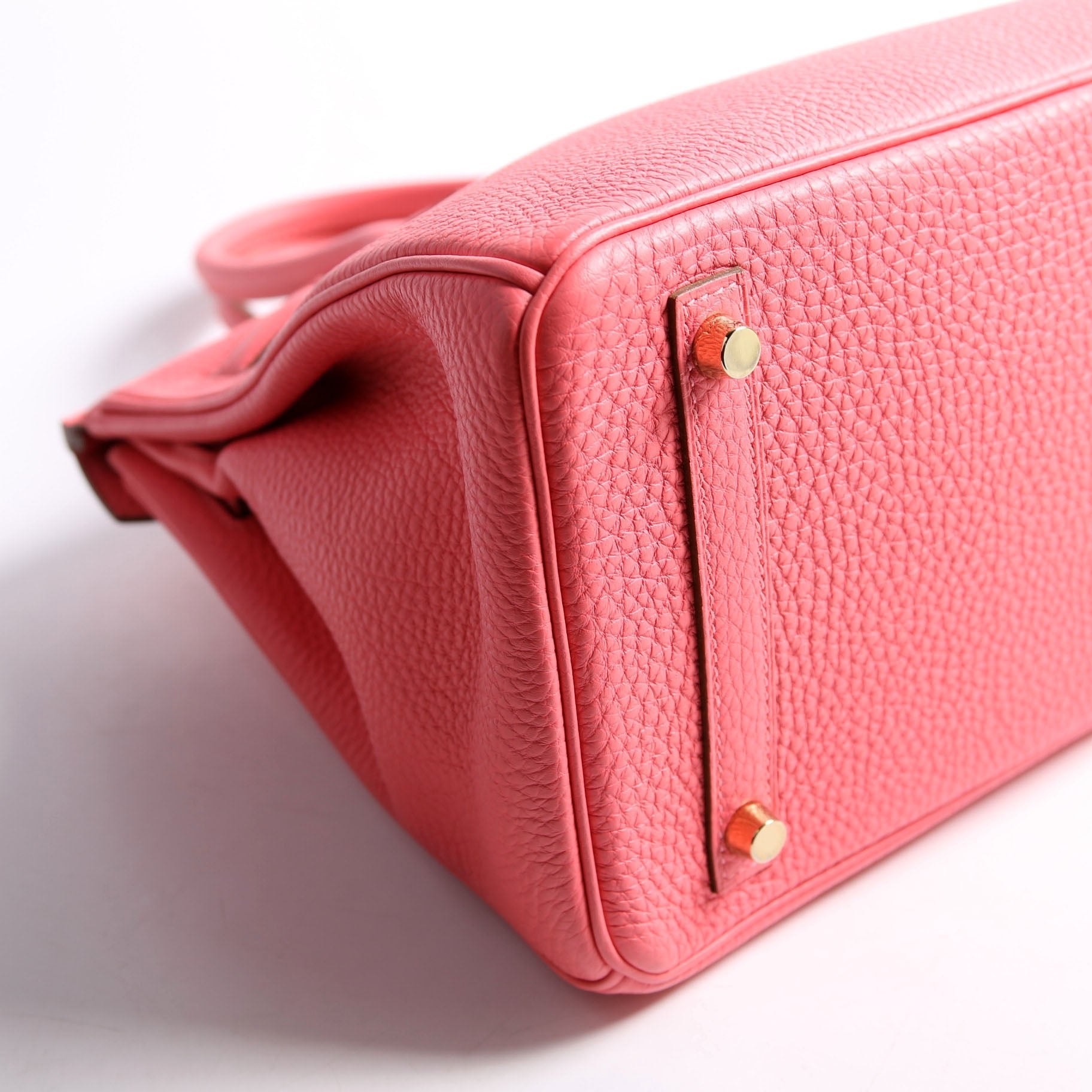 Togo Birkin 30 Rose Lip Stick/Gold