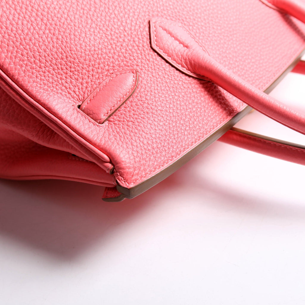 Togo Birkin 30 Rose Lip Stick/Gold