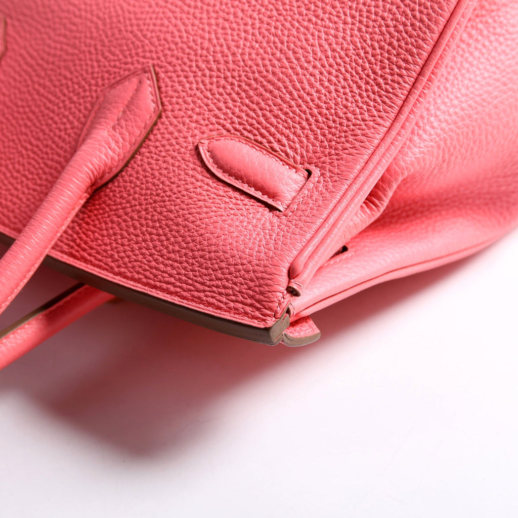 Togo Birkin 30 Rose Lip Stick/Gold