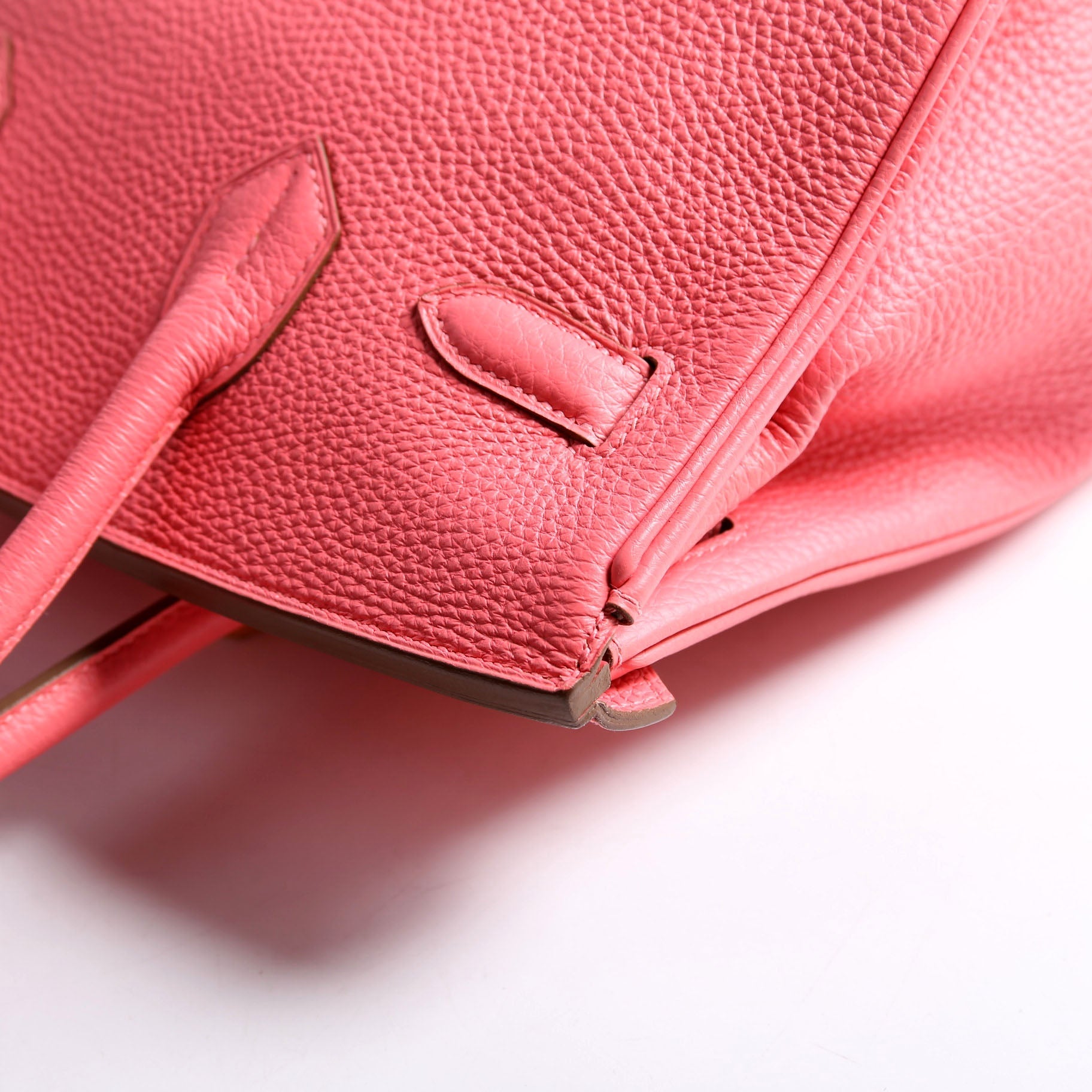 Togo Birkin 30 Rose Lip Stick/Gold