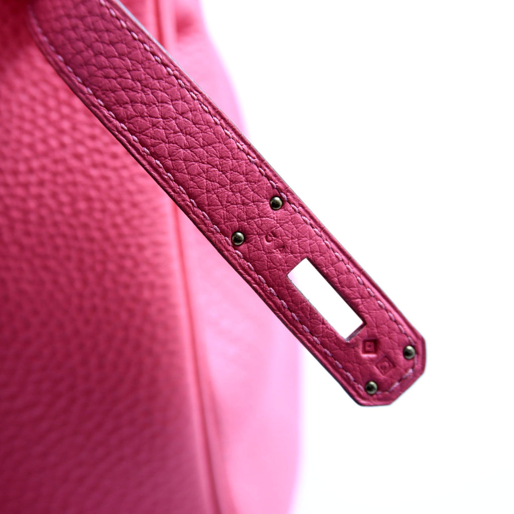 Togo Birkin 30 Rose Lip Stick/Gold