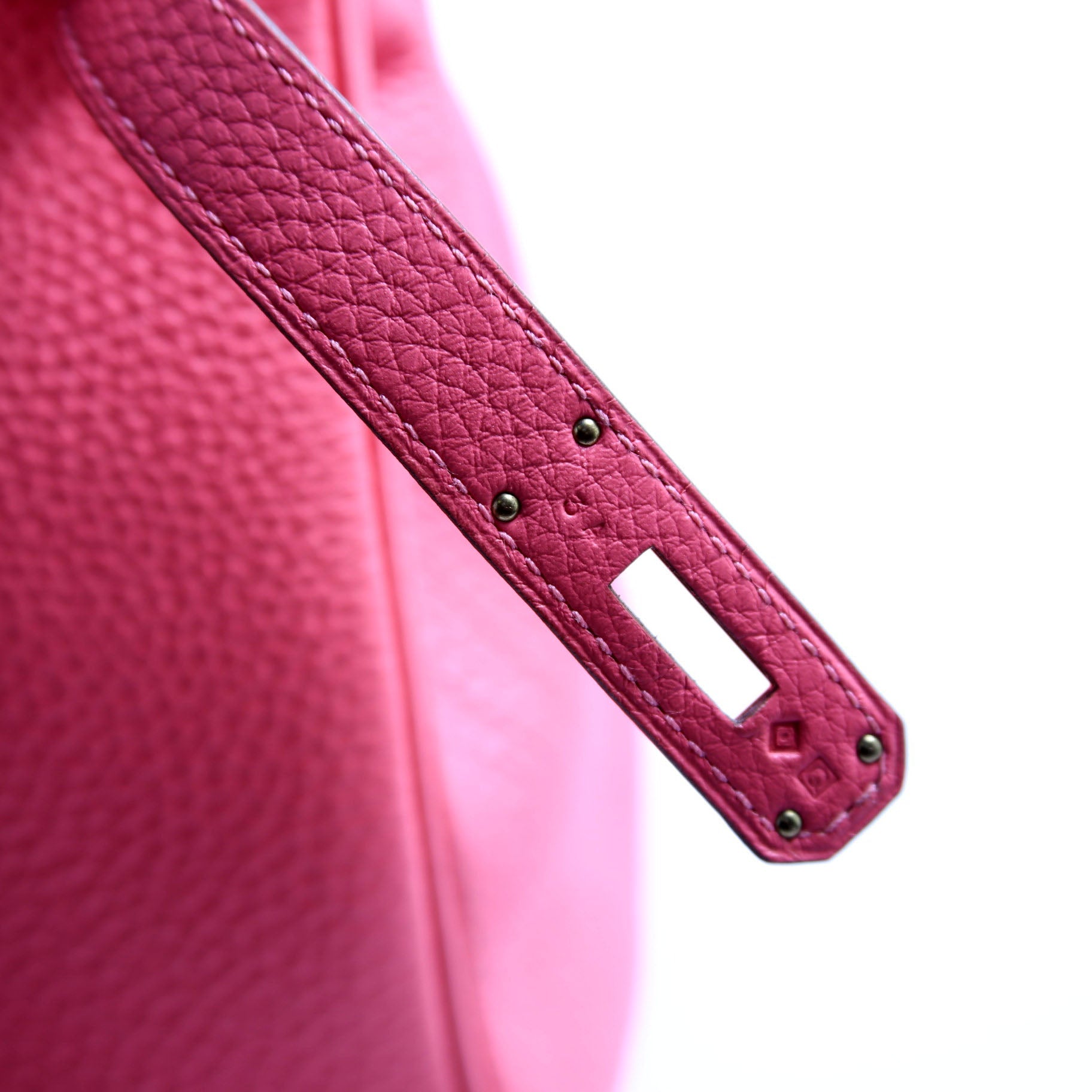 Togo Birkin 30 Rose Lip Stick/Gold