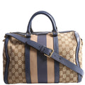 247205 GG Canvas Small Boston Blue