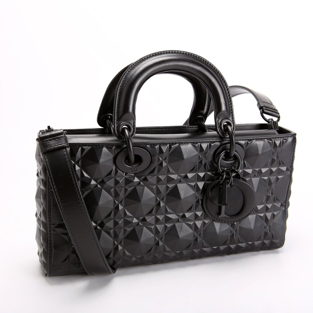 Lady D-Joy Medium Lambskin Black