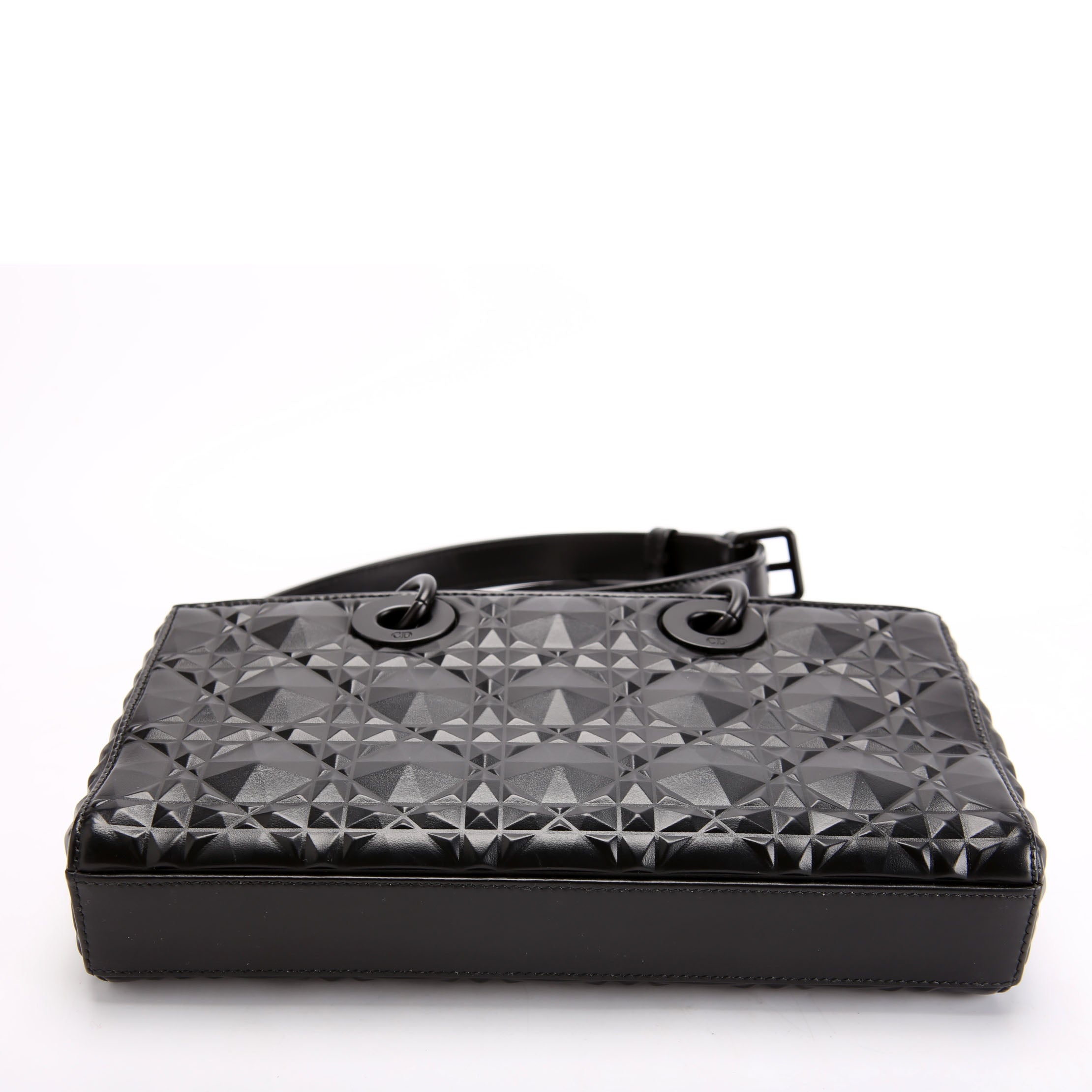Lady D-Joy Medium Lambskin Black