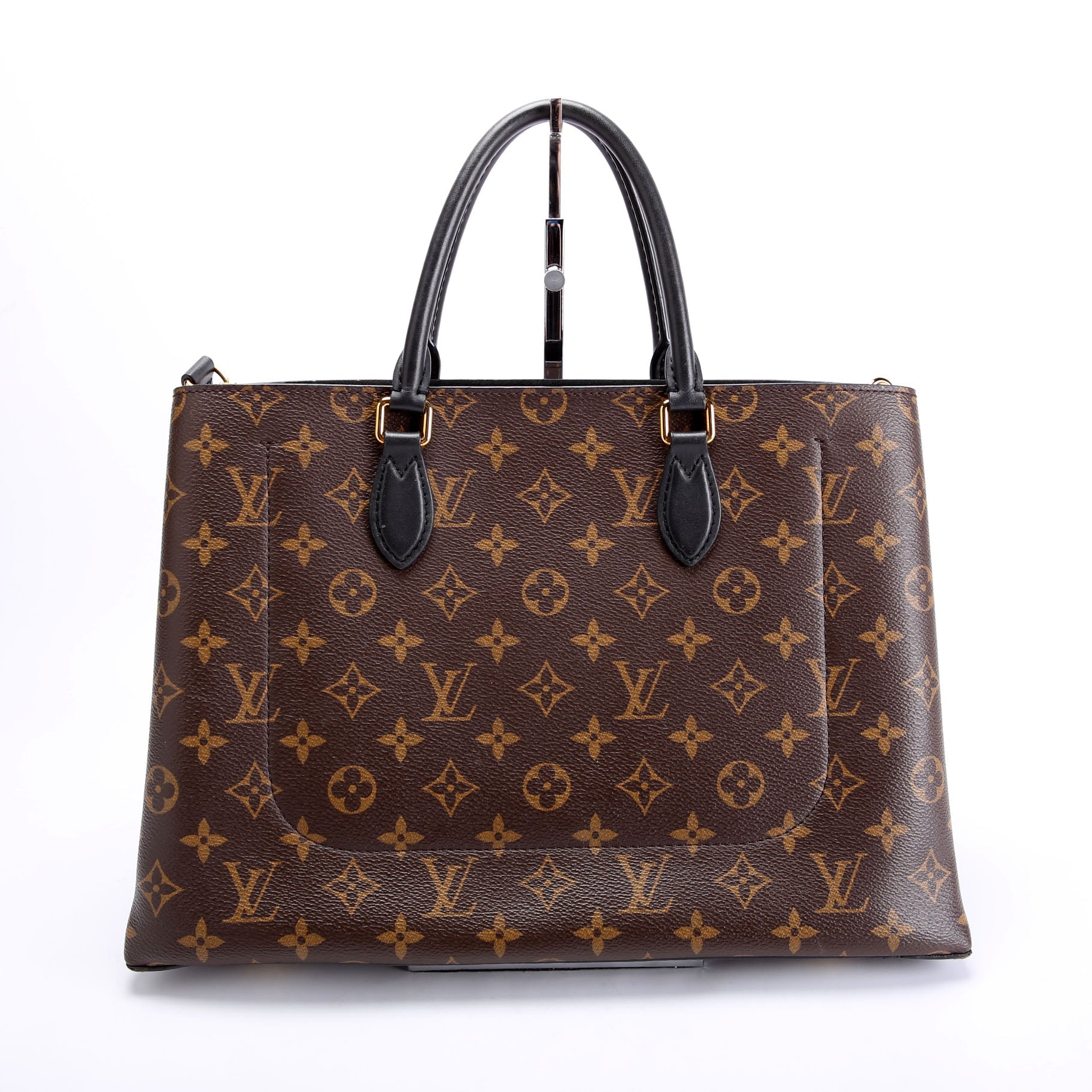 Flower Tote Monogram Black