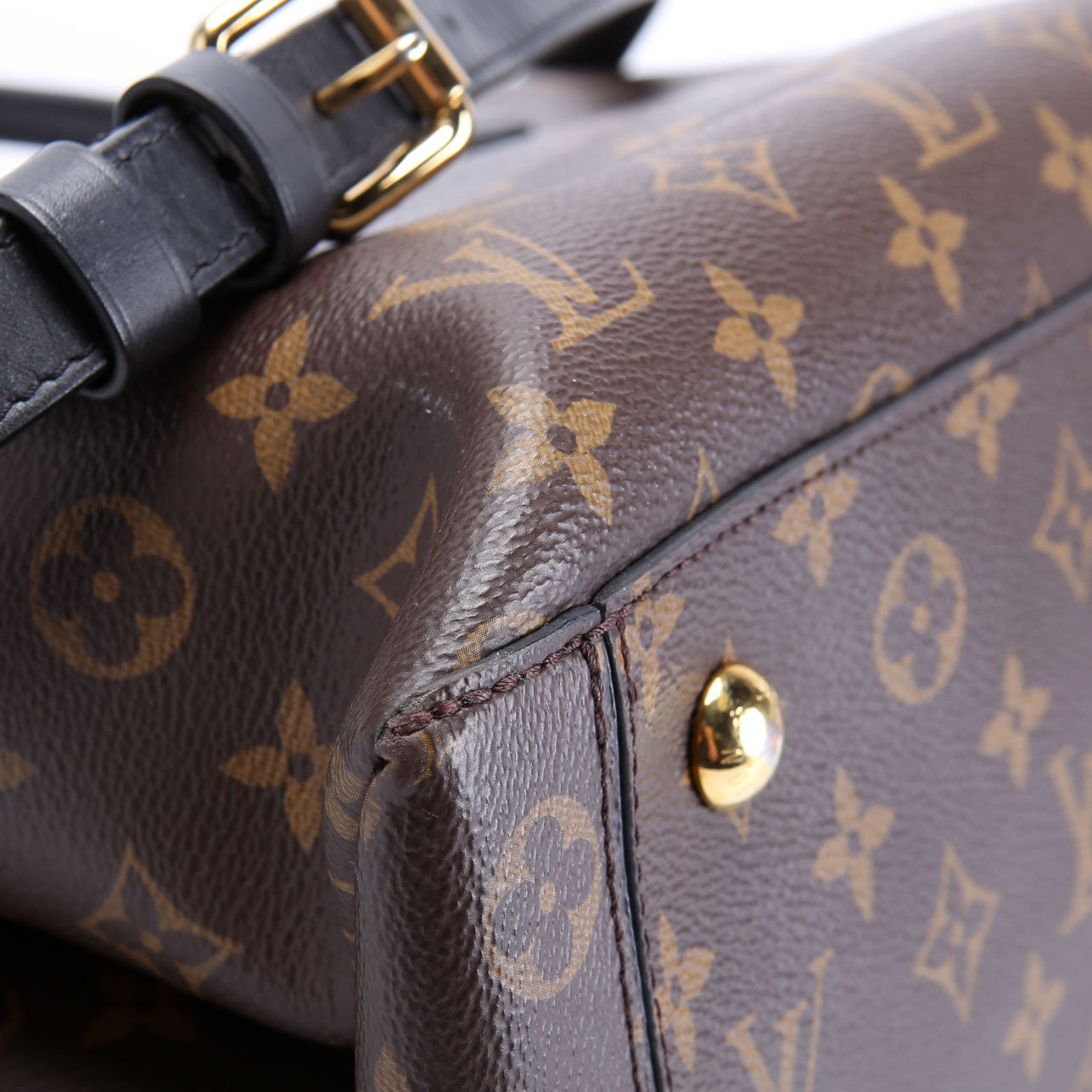 Flower Tote Monogram Black