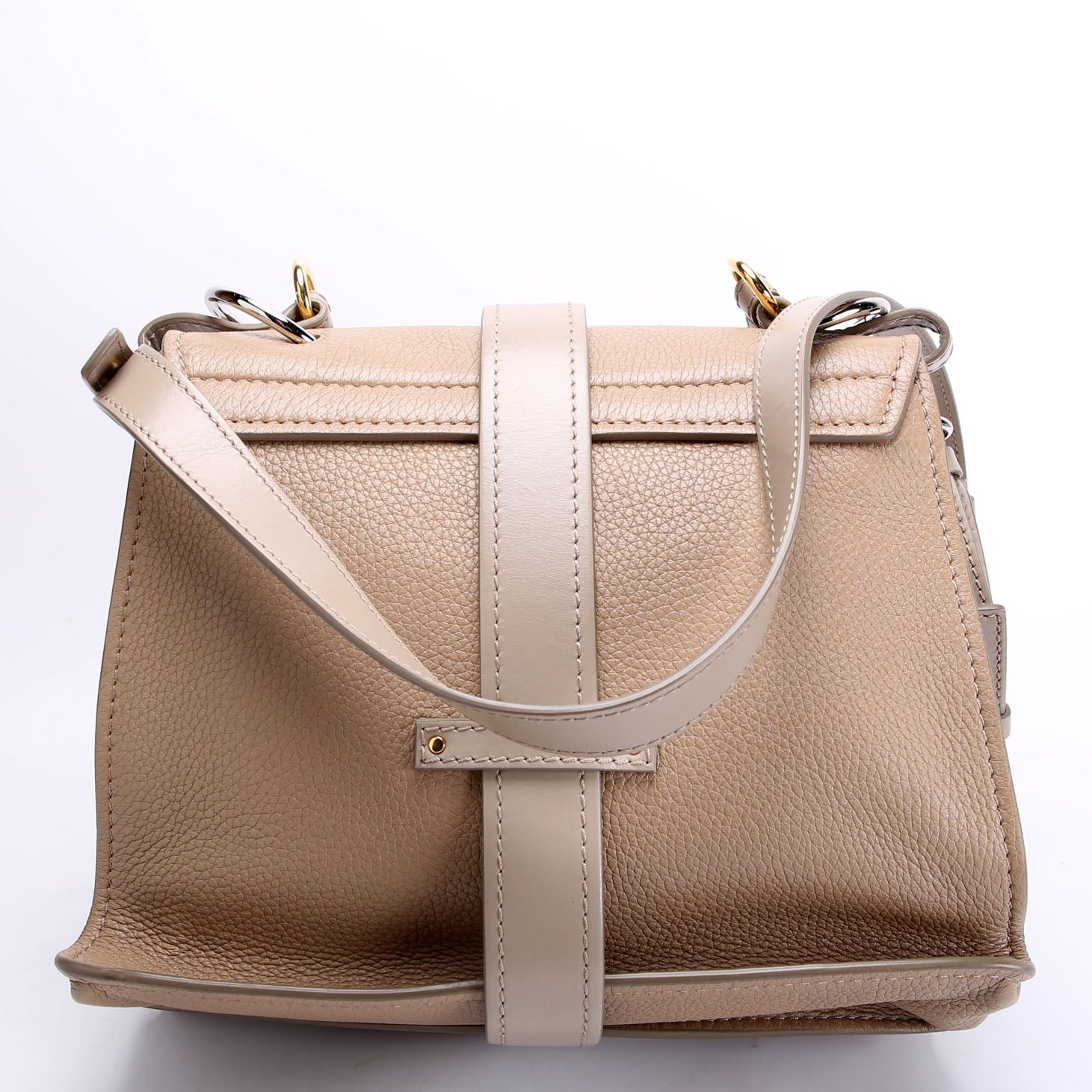 Aby Day Medium Shoulder Bag Turtledove/Gold