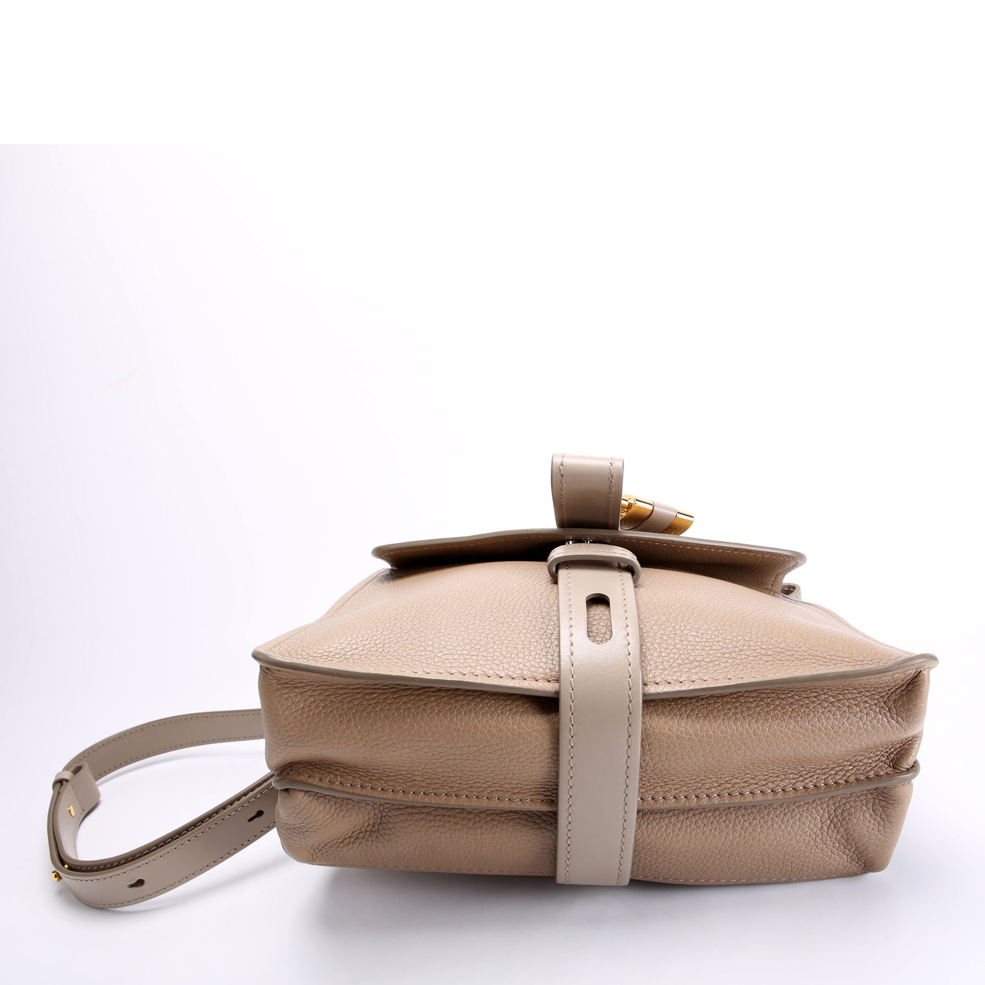 Aby Day Medium Shoulder Bag Turtledove/Gold