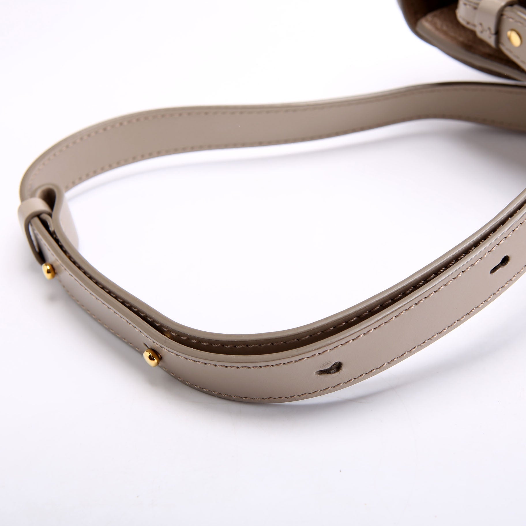 Aby Day Medium Shoulder Bag Turtledove/Gold