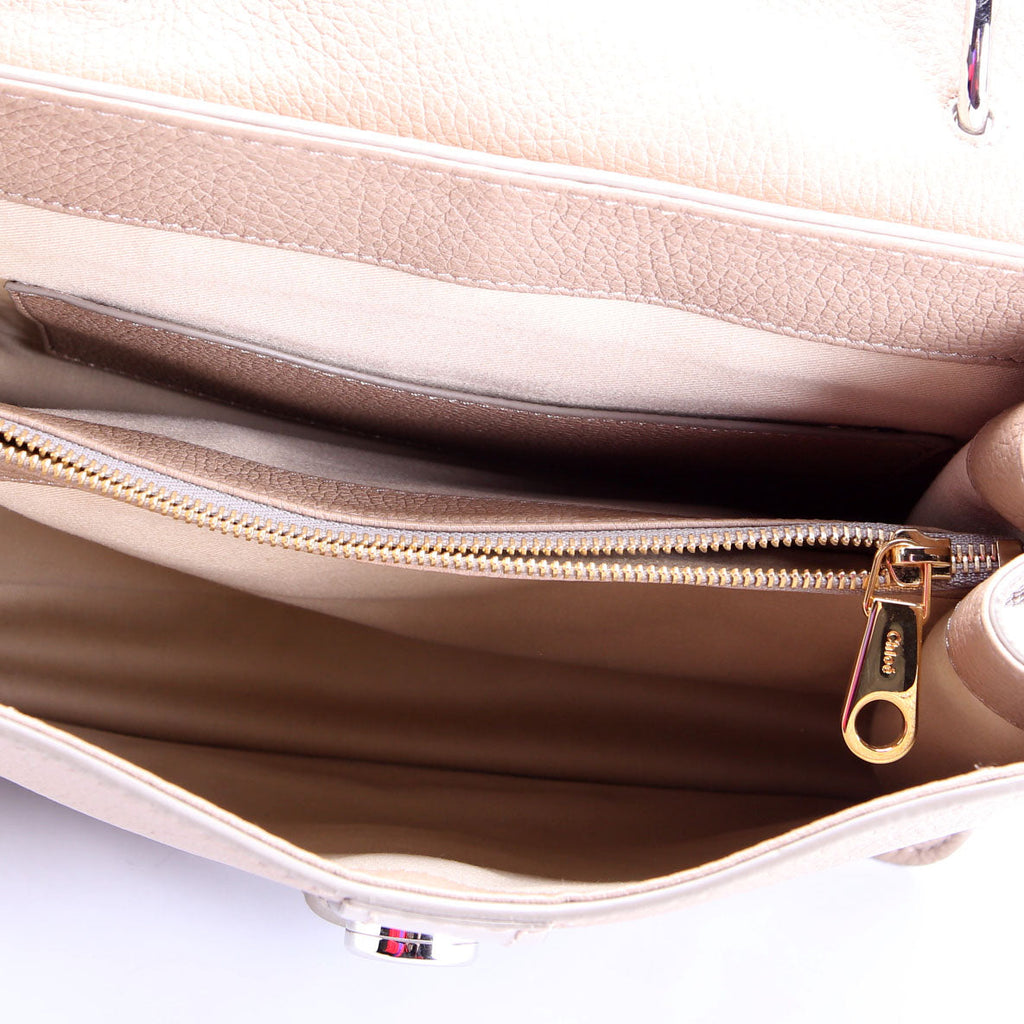 Aby Day Medium Shoulder Bag Turtledove/Gold
