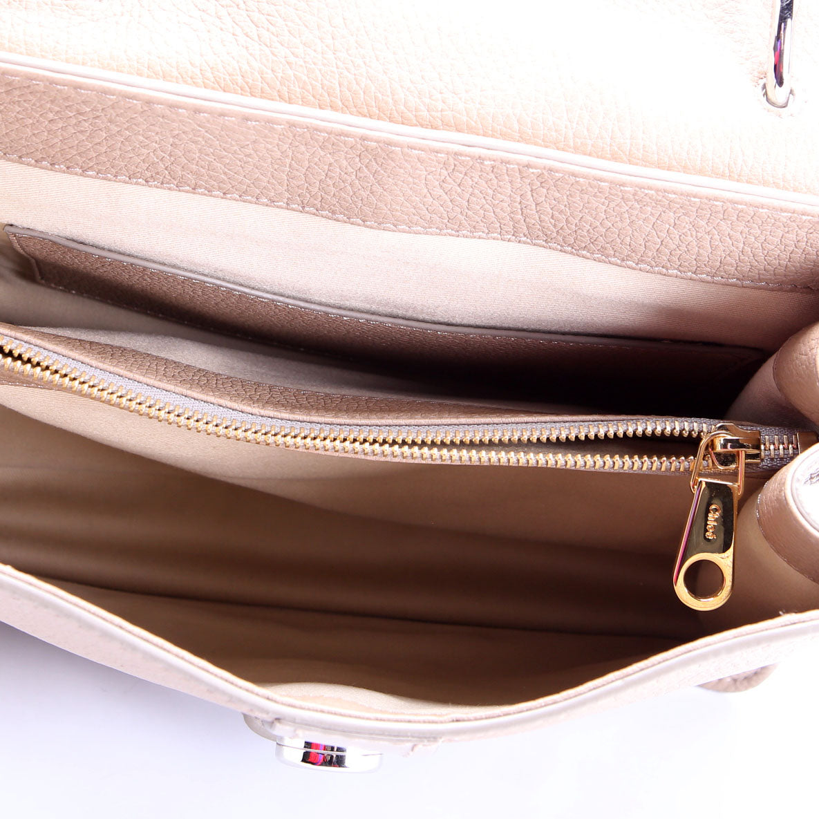 Aby Day Medium Shoulder Bag Turtledove/Gold