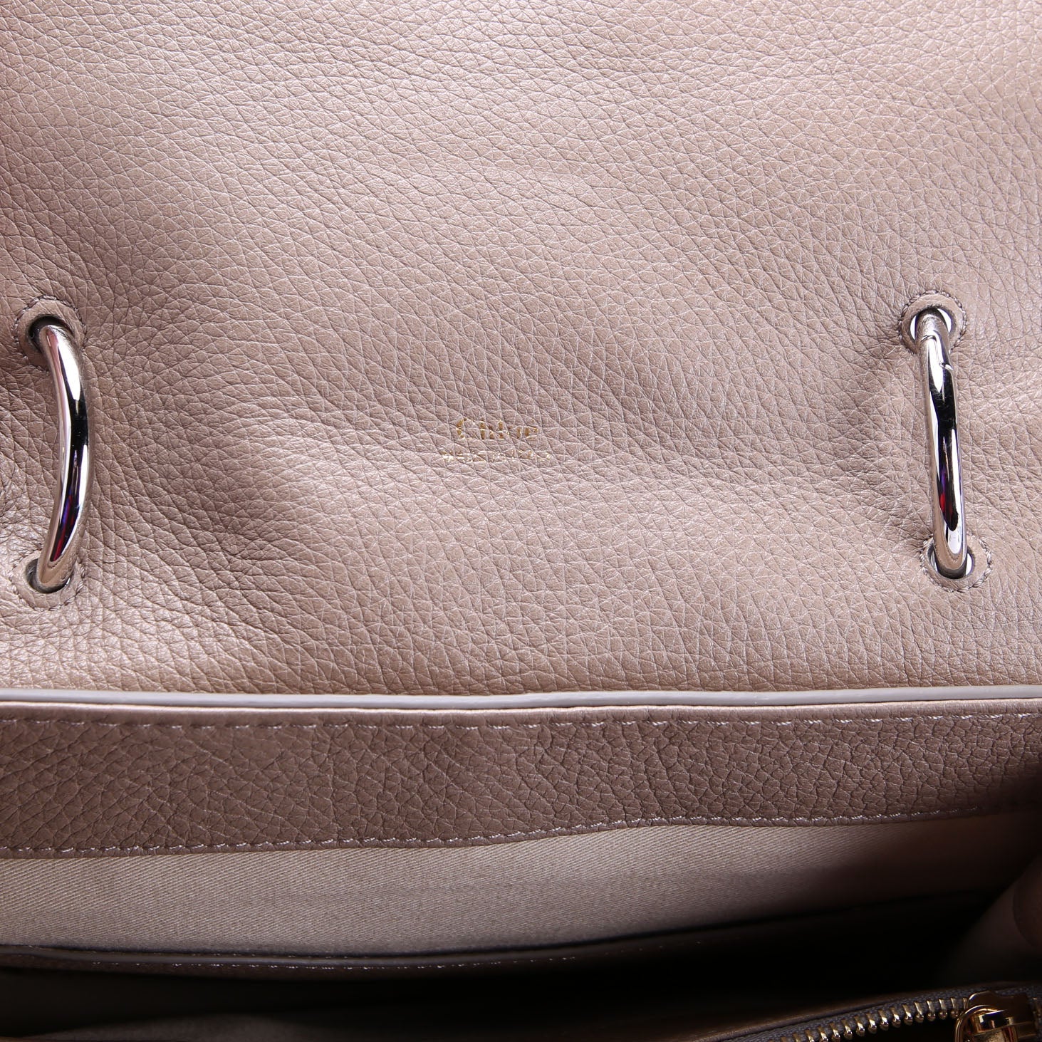 Aby Day Medium Shoulder Bag Turtledove/Gold