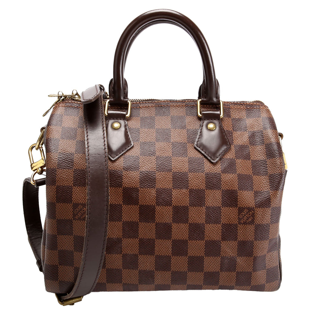 Speedy 25 Bandouliere Damier Ebene