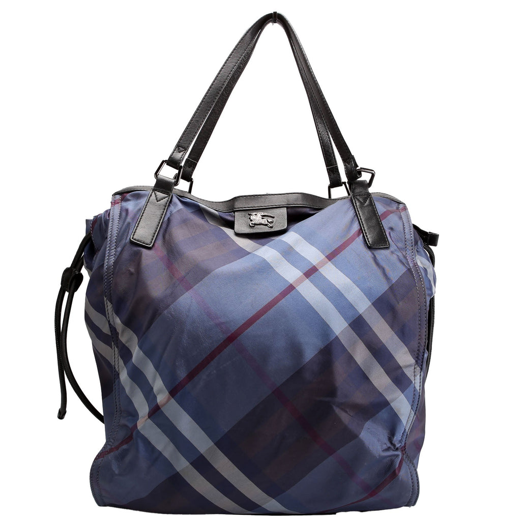 Buckleigh Nova Check Nylon Tote