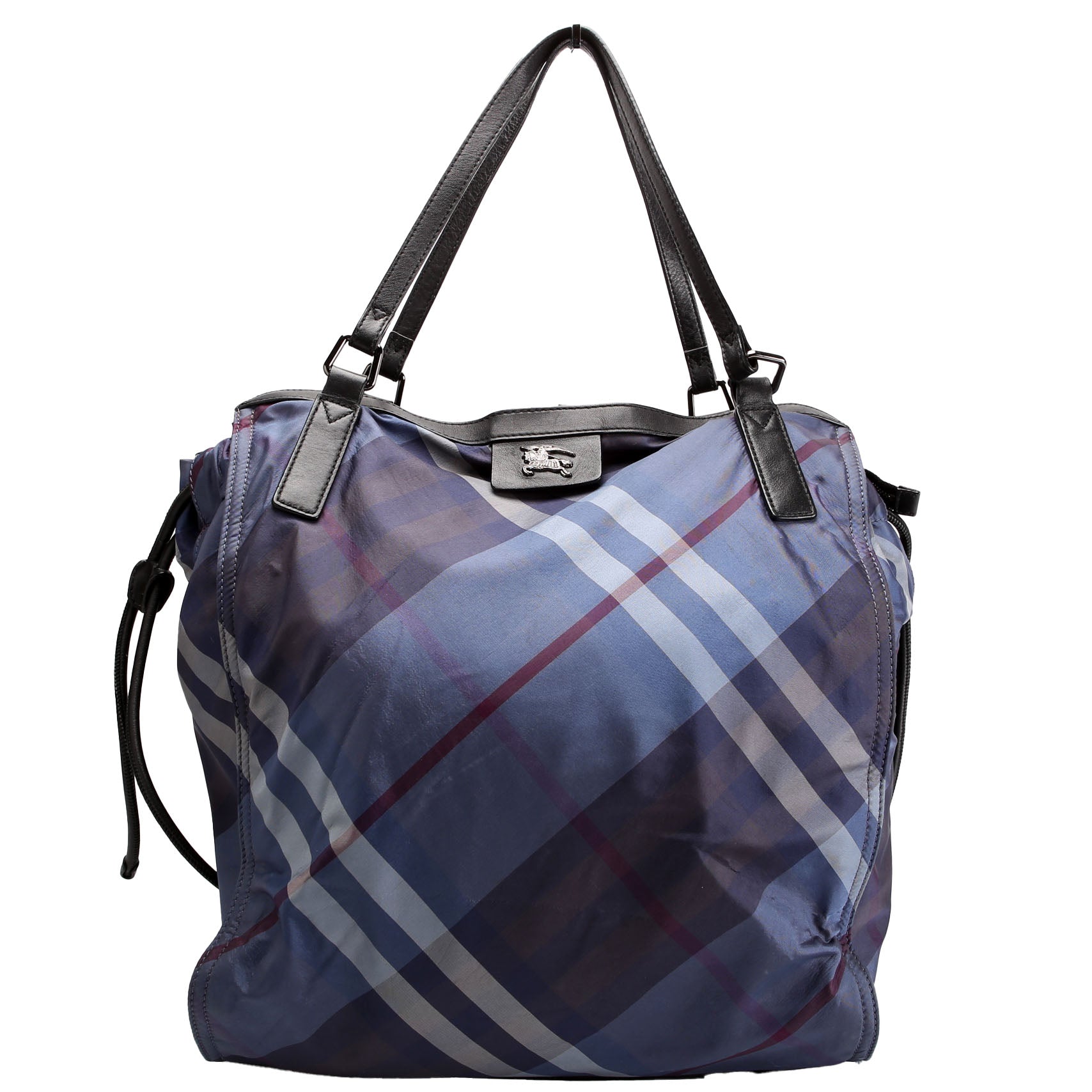 Buckleigh Nova Check Nylon Tote