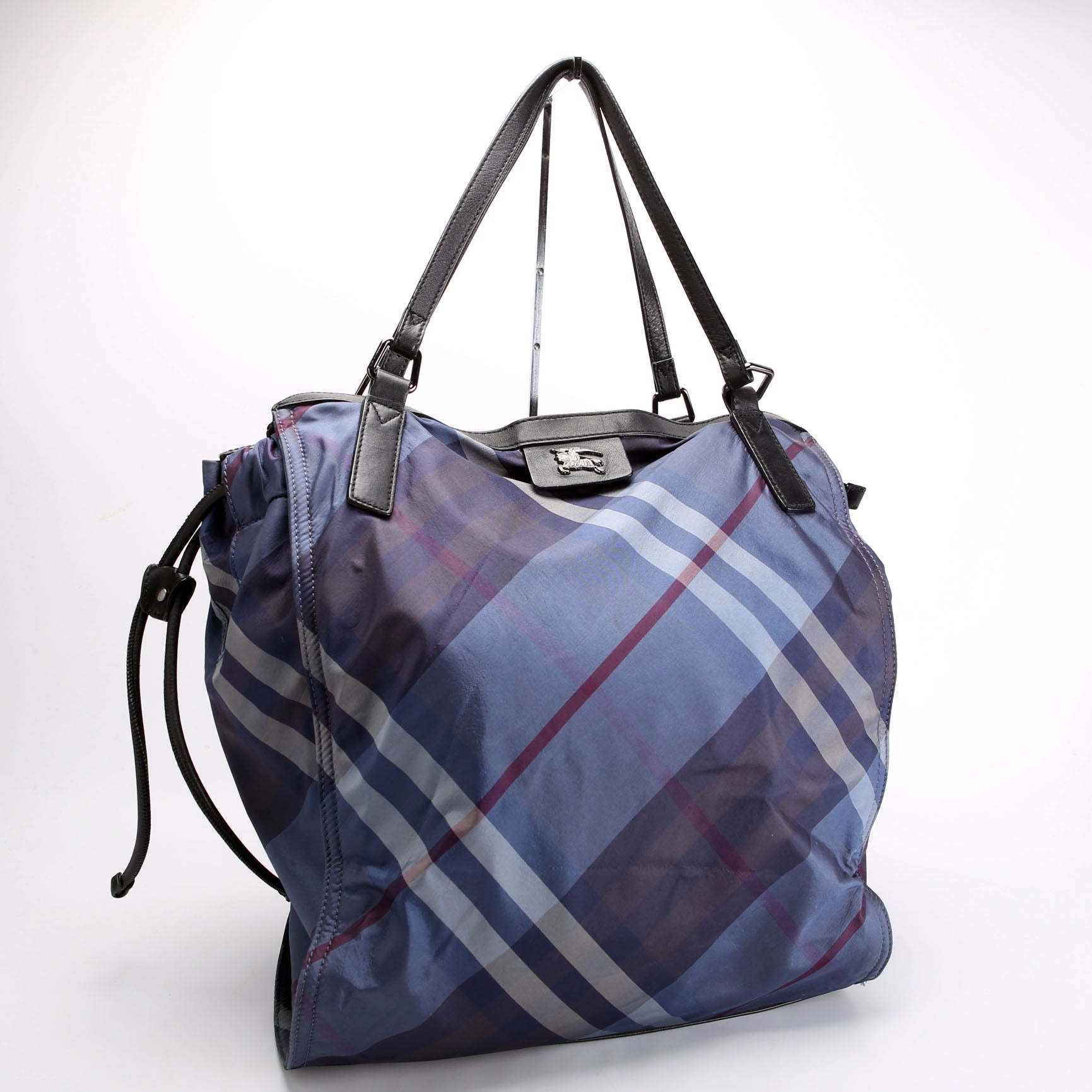 Buckleigh Nova Check Nylon Tote