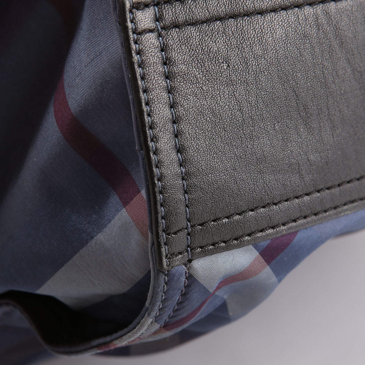 Buckleigh Nova Check Nylon Tote