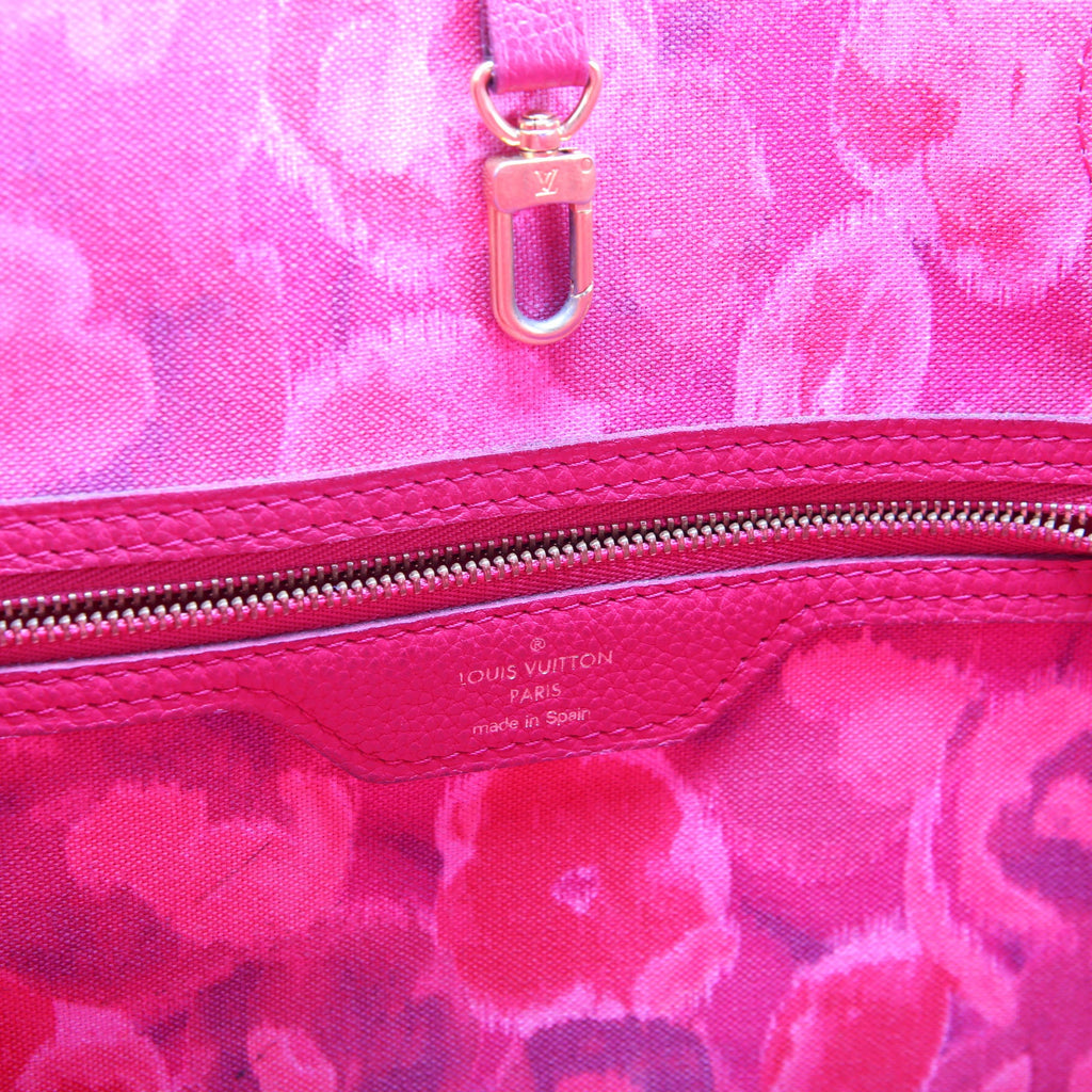 Neverfull MM Ikat Monogram Pink