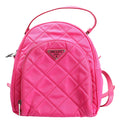 Prada Quilted Nylon Impuntu Backpack Pink