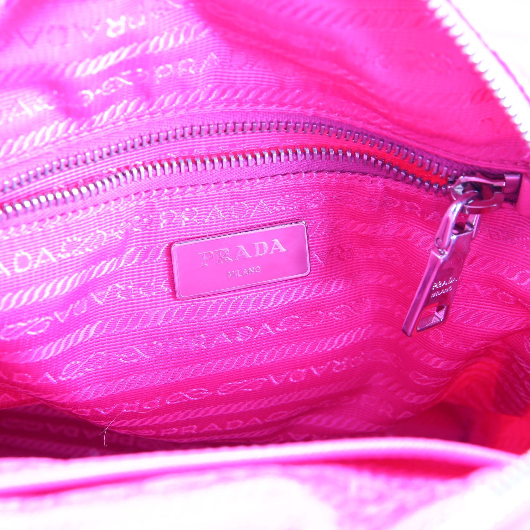 Prada Quilted Nylon Impuntu Backpack Pink