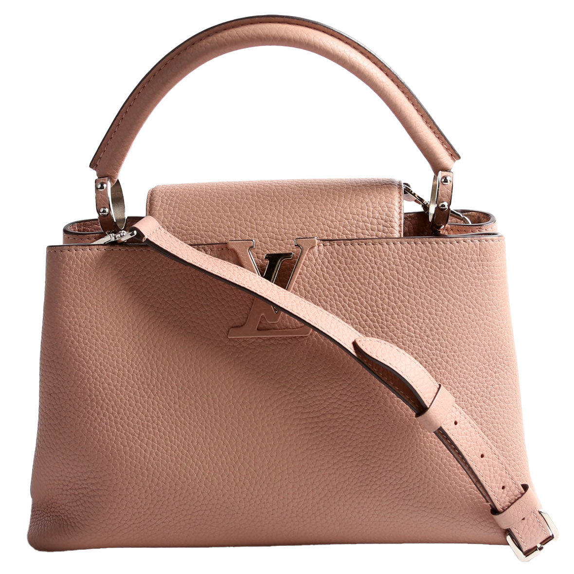 Capucines PM Taurillon Pink