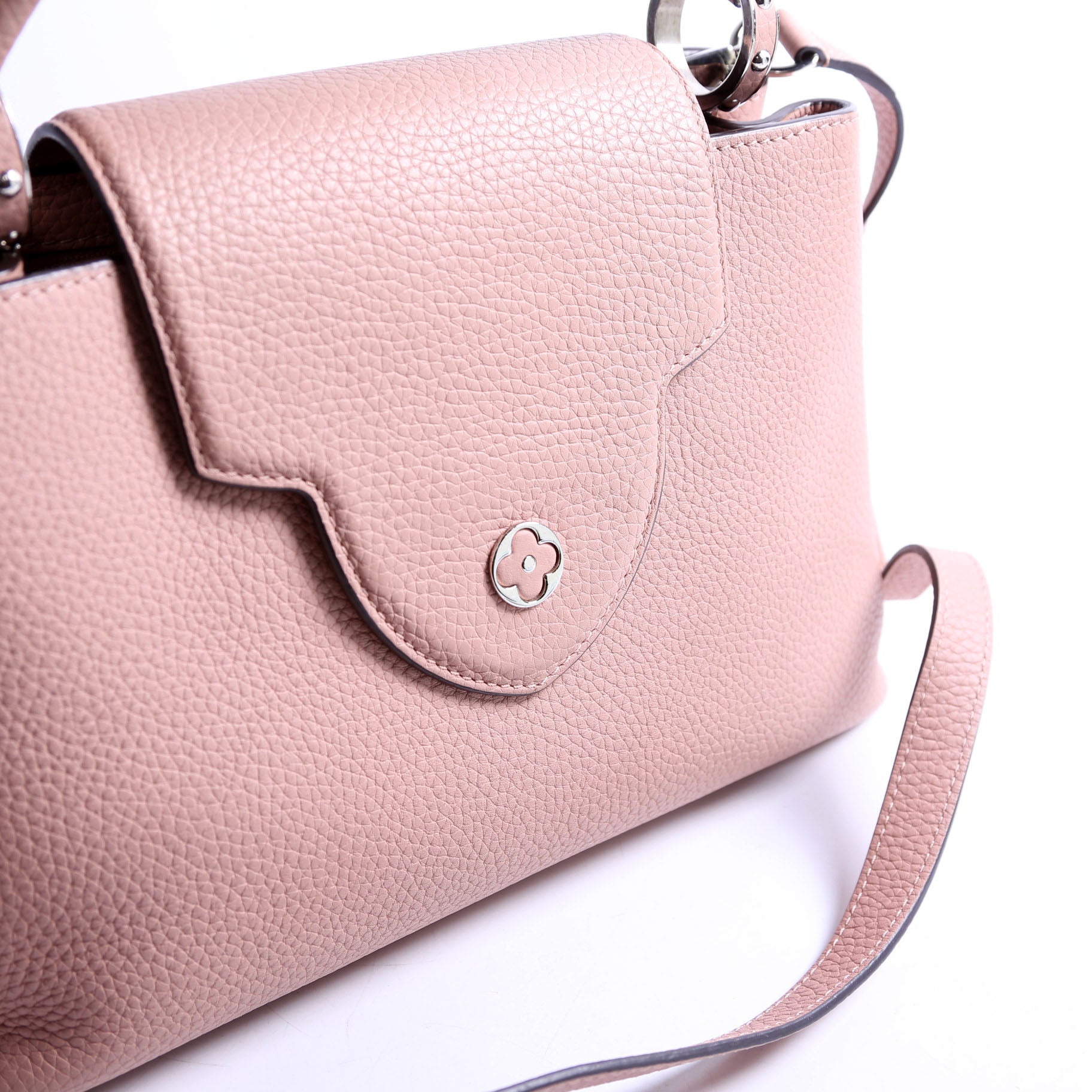 Capucines PM Taurillon Pink