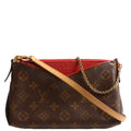 Pallas Clutch Monogram Red