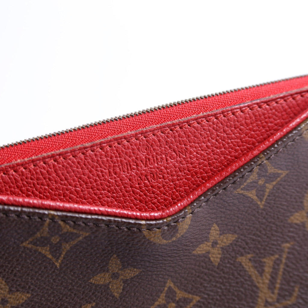 Pallas Clutch Monogram Red