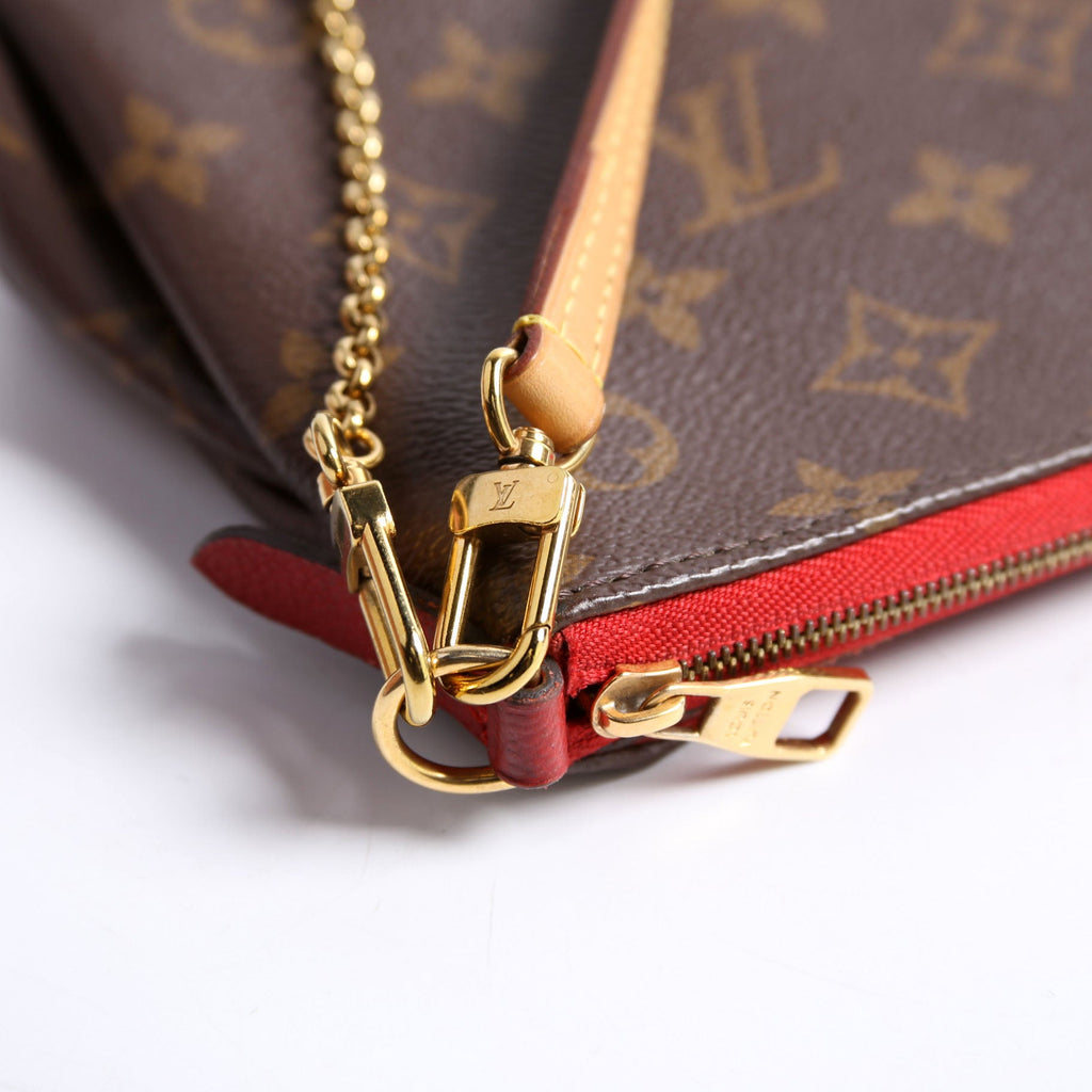 Pallas Clutch Monogram Red
