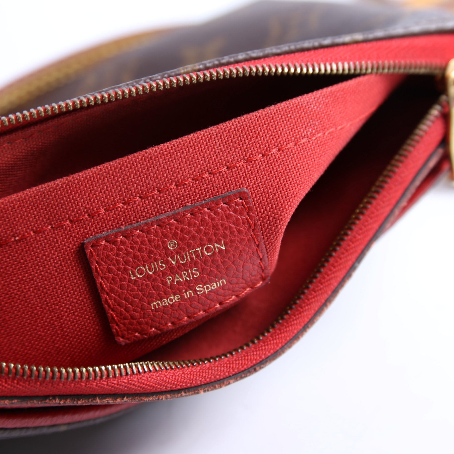 Pallas Clutch Monogram Red