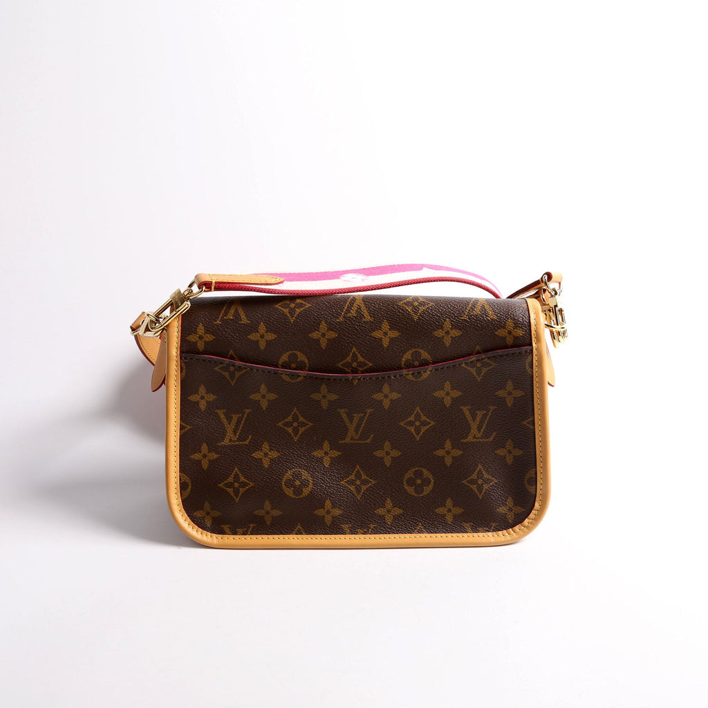 Diane NM Satchel Monogram Pink