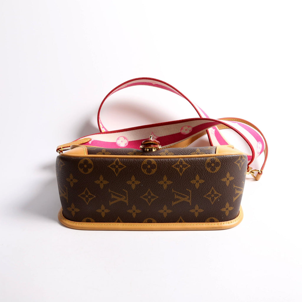 Diane NM Satchel Monogram Pink