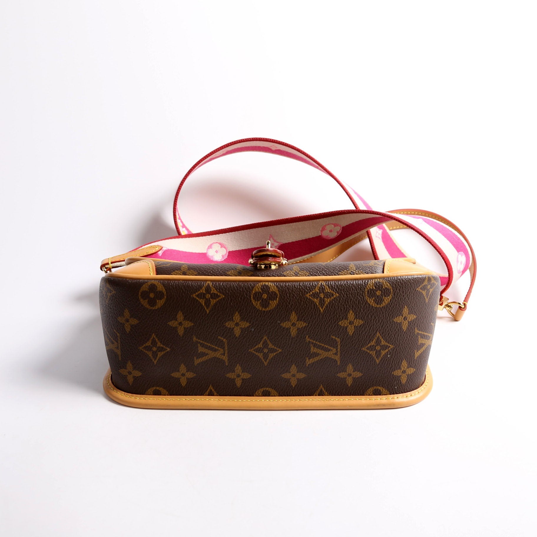 Diane NM Satchel Monogram Pink