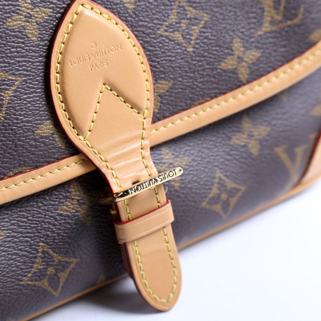 Diane NM Satchel Monogram Pink